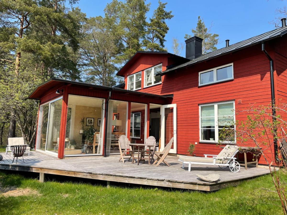 Villa Myttinge Värmdö Buitenkant foto