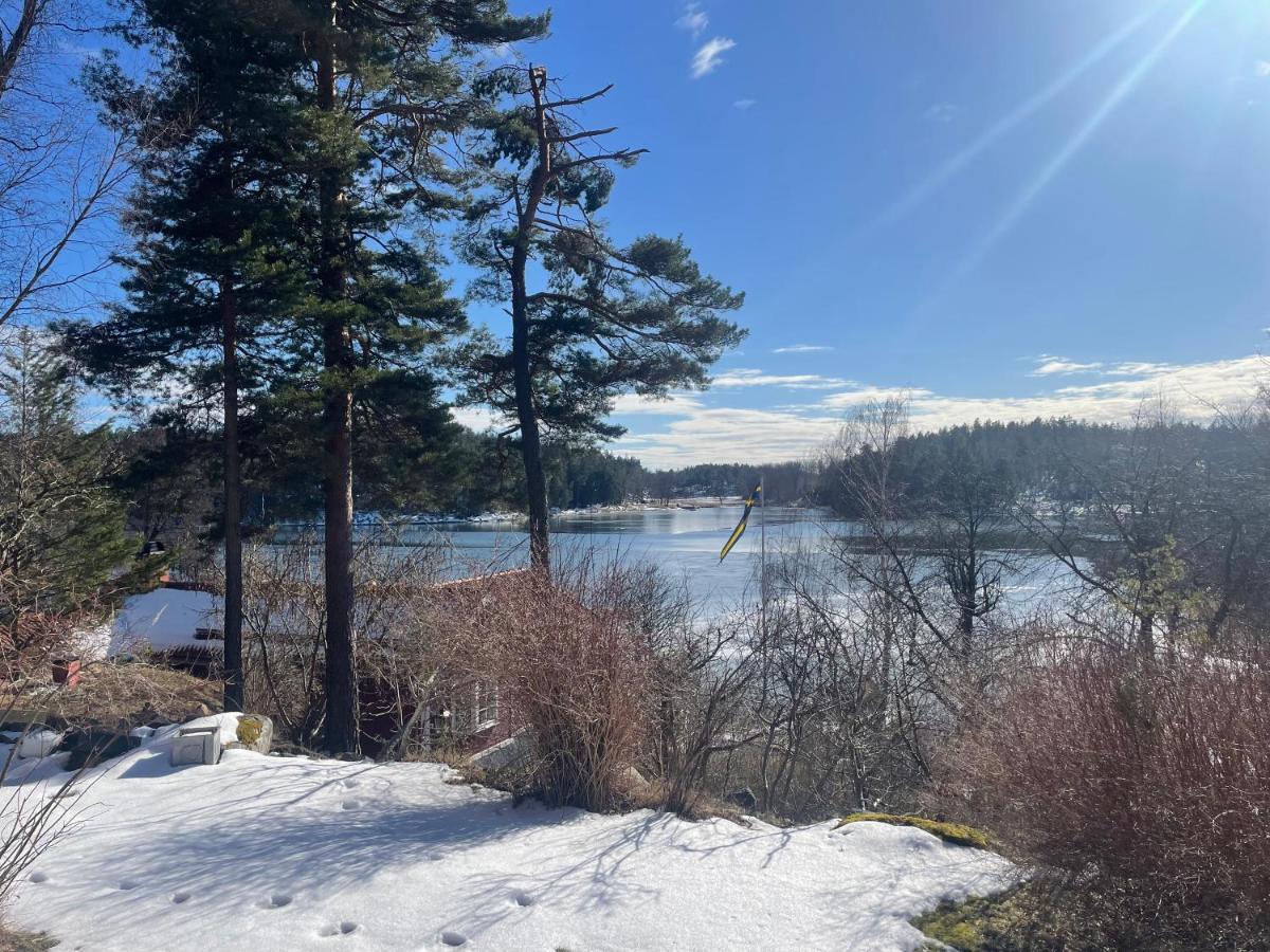 Villa Myttinge Värmdö Buitenkant foto